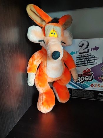 Ancienne peluche coyote bipbip 34 cm
