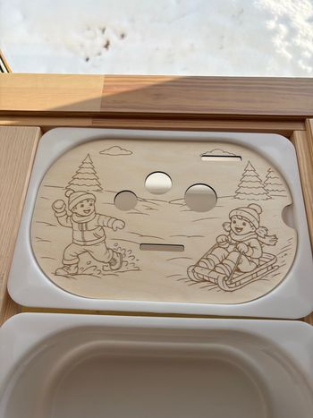 Insert Trofast Neige Hiver