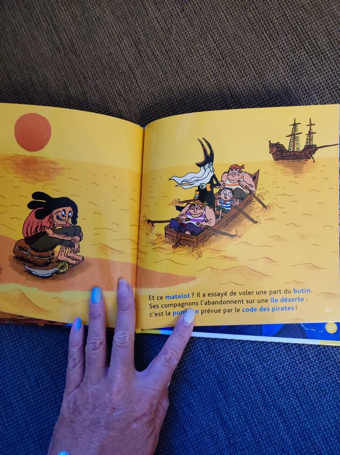 Livre 
Mes p'tits docs les pirates - photo numéro 3