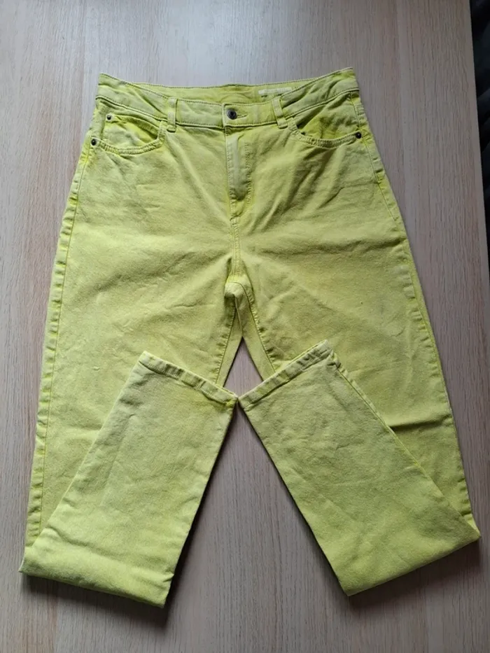 Pantalon en jean coloré