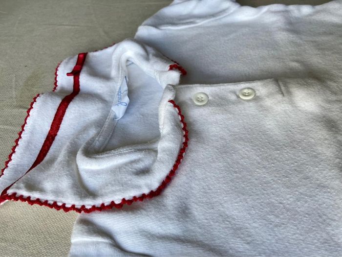 Polo col marin rouge Jacadi 12 mois - photo numéro 2