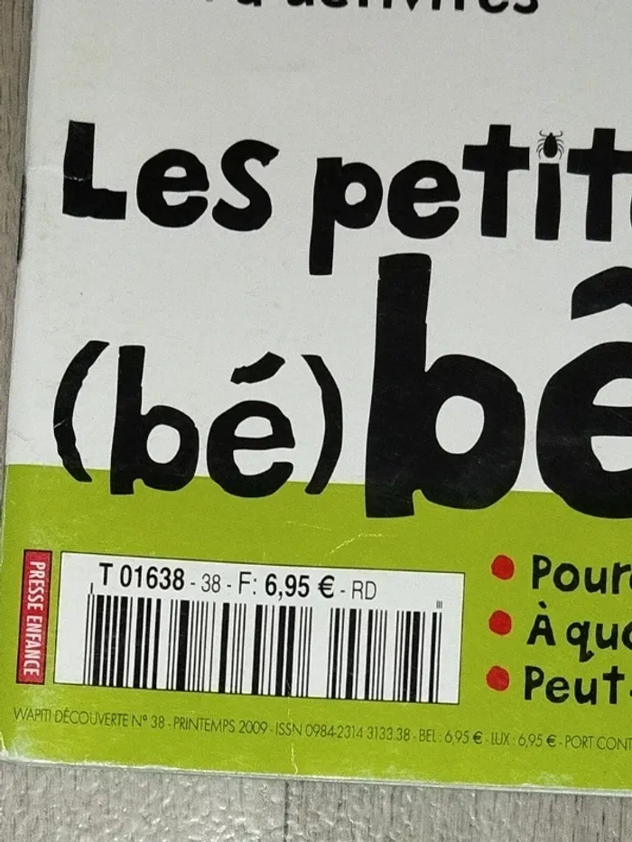 Lot de 7 magazines Wapiti année 2009-10 L026 - photo numéro 10