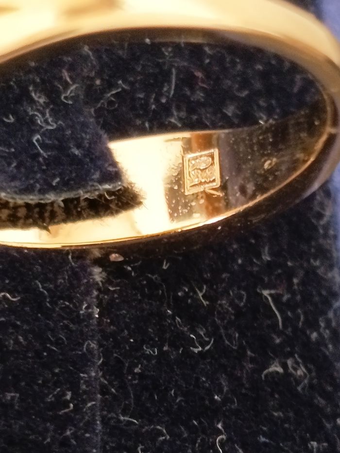 Bague plaqué or. - photo numéro 7