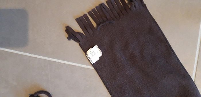 Écharpe polaire marron pour bebe - photo numéro 2