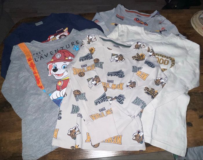 Haut de pyjama garçon 6 ans - photo numéro 2