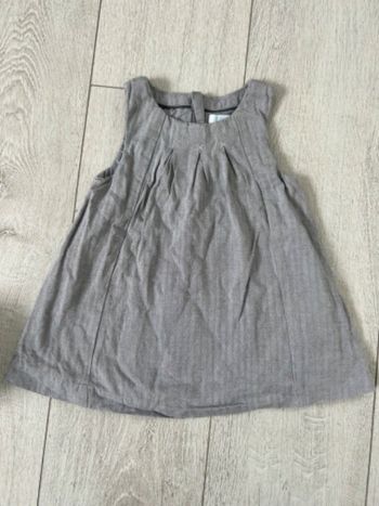 Robe grise Obaïbi 12 mois