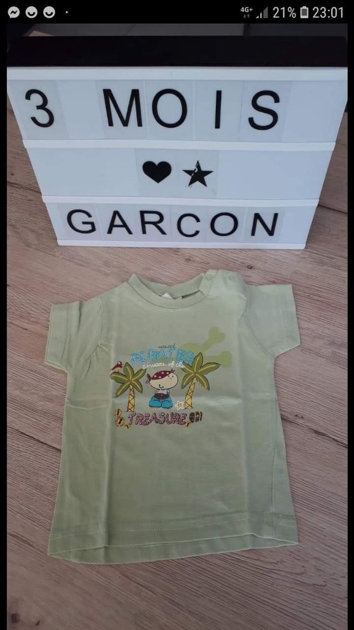 Tee shirt manche courte