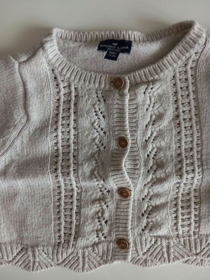 Gilet beige Sergent Major - photo numéro 2