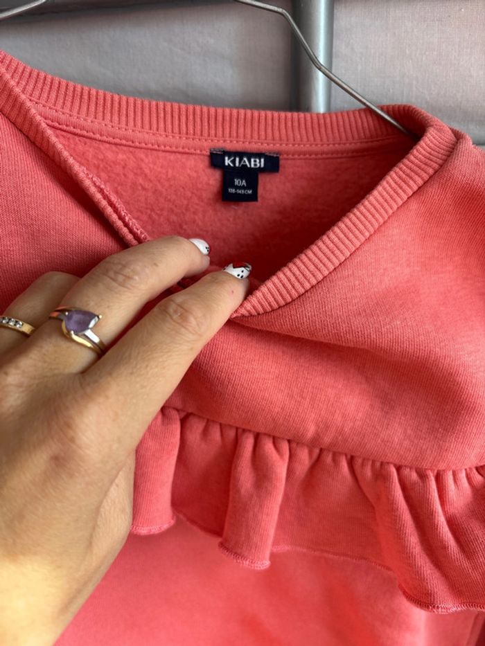 Pull fille rose 10 ans Kiabi - photo numéro 2