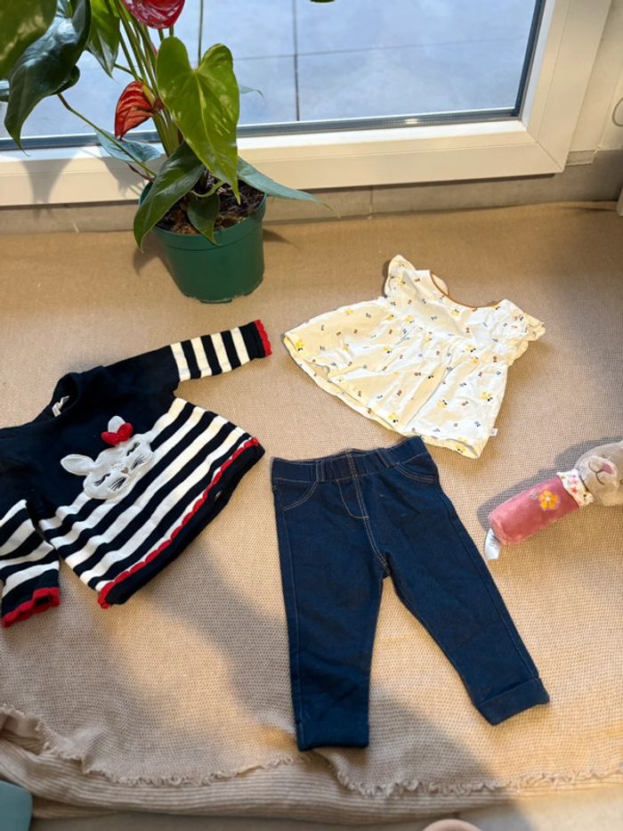 🌸 Lot de vêtements fille 3 mois - Tendance et Confort ! 🌸 - photo numéro 2