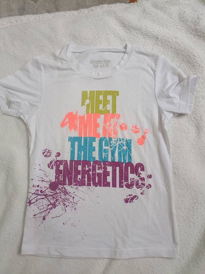 Tee shirt energetics 10 ans