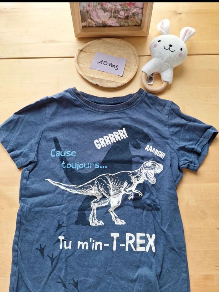 T-shirt manches courtes pour Garçon taille 10 ans marque In Extenso très bon état