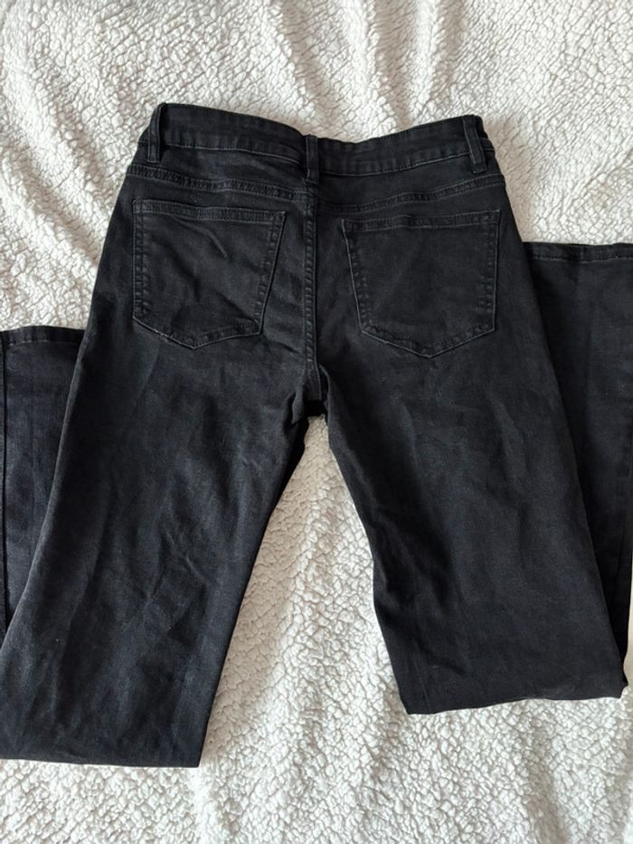 Pantalon jean noir etam taille 36 - photo numéro 6