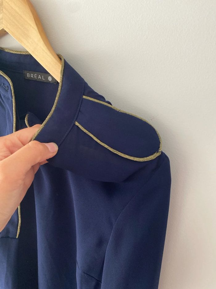 Blouse fluide bleu - photo numéro 2