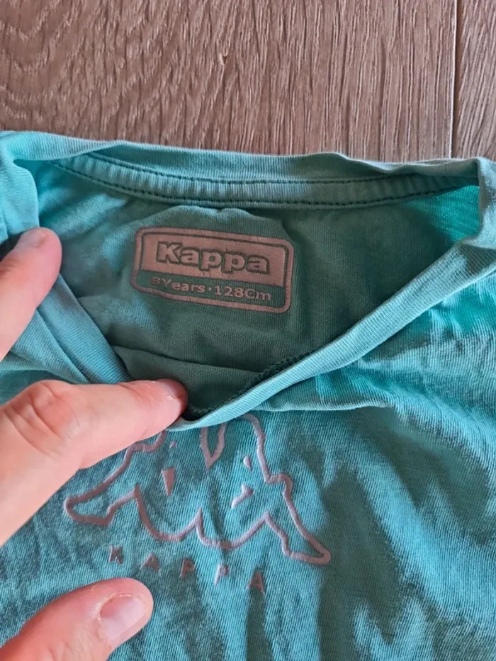 T shirt kappa 8ans - photo numéro 3