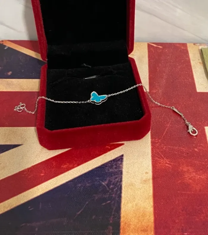 Ensemble de bijoux papillon bleu 🦋 - photo numéro 15