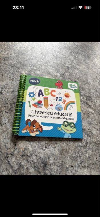 Livre jeu éducatif