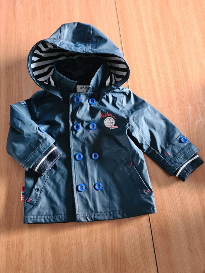 Imperméable k-way manteau capuche 12 mois - photo numéro 3