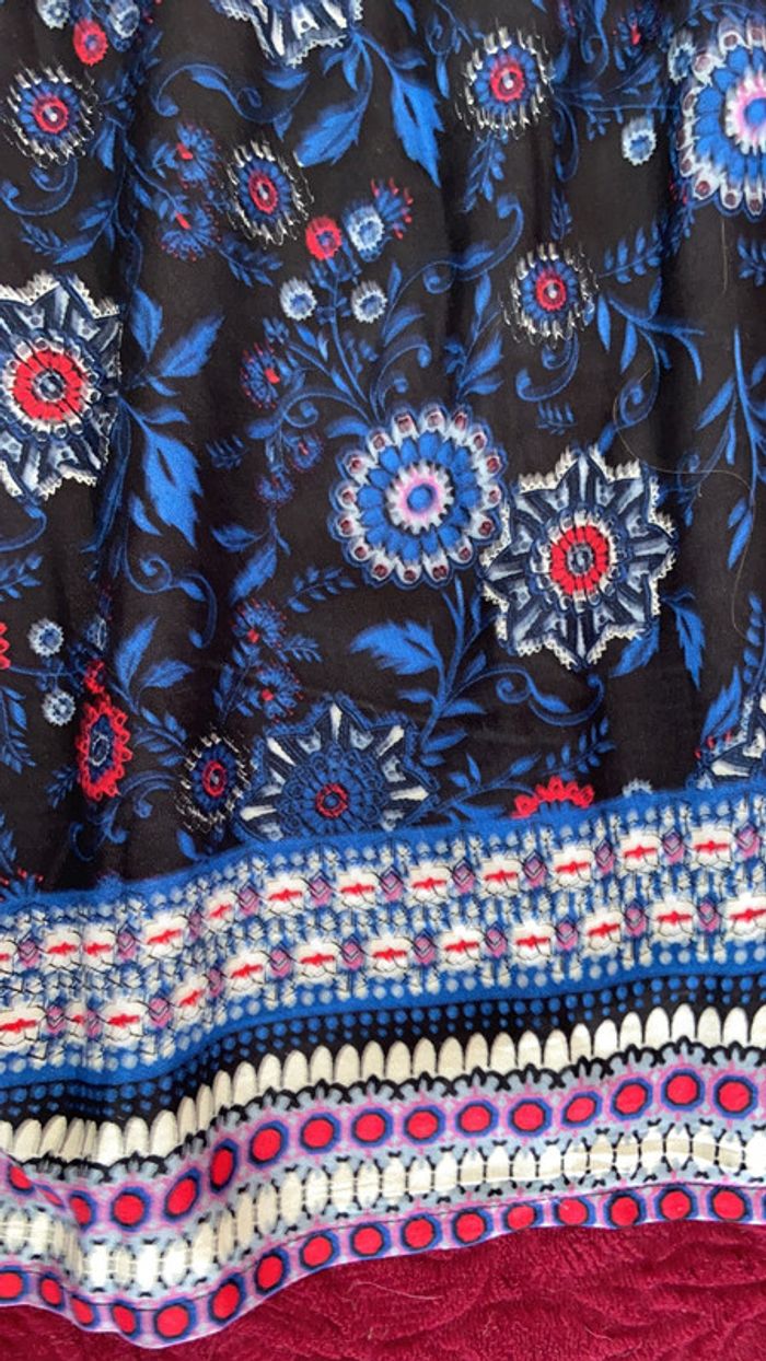 Jupe bleue/noire - photo numéro 2