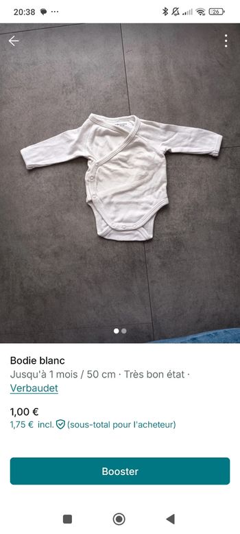 Bodie blanc 