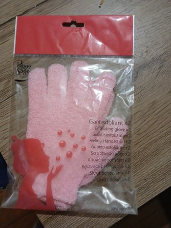 Gants exfoliant 