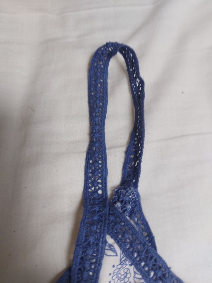 Blouse à bretelles macramé - photo numéro 6