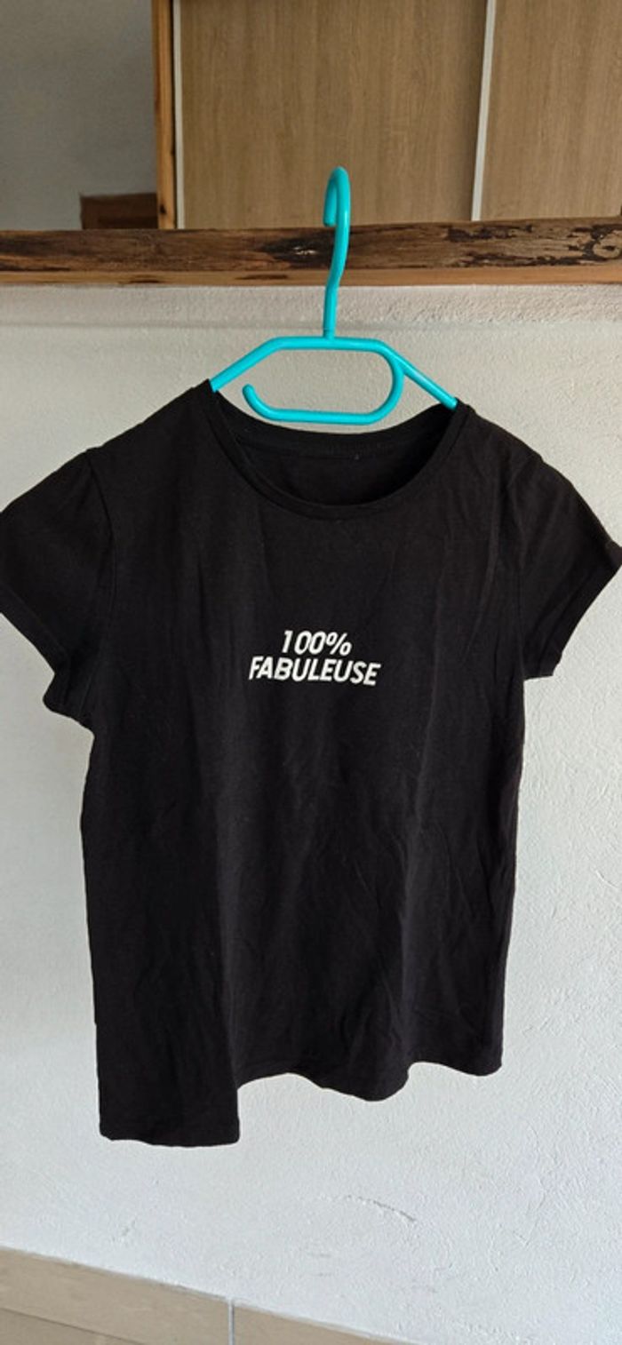Tshirt 100% 12 ans