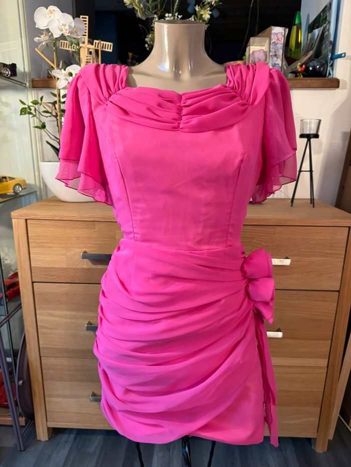 jolie robe cocktail mariage soirée 36 / 38 ttbe