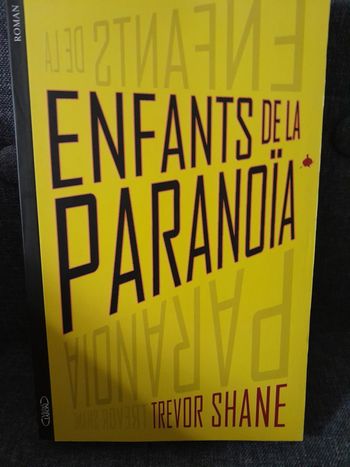 livre grand format - Enfants de la paranoïa