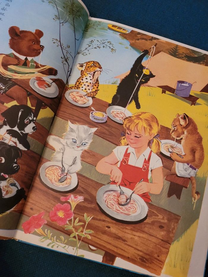 1962 Livre ancien Les Vacances de Caroline Grands Albums Hachette Pierre Probst collection - photo numéro 5