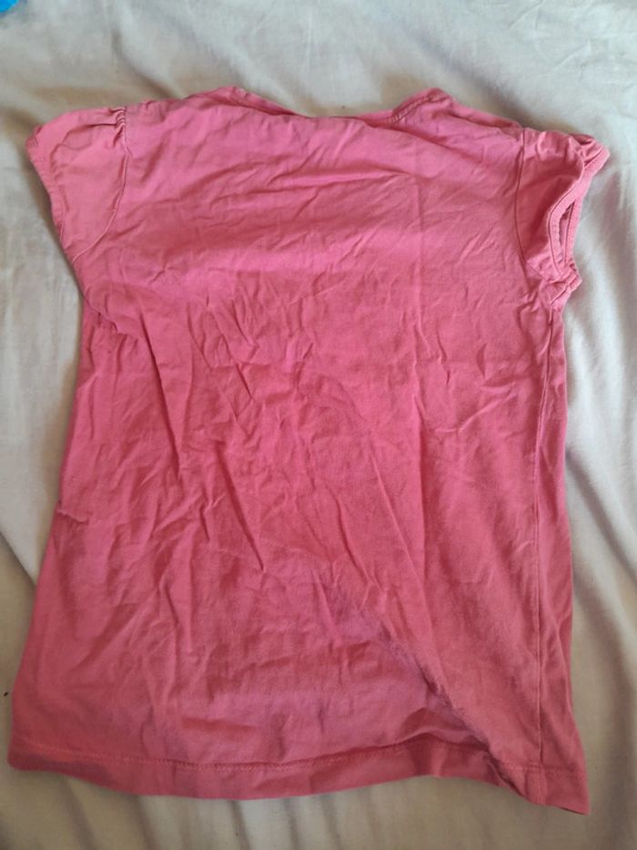 T-shirt rose chien 10 ans - photo numéro 5