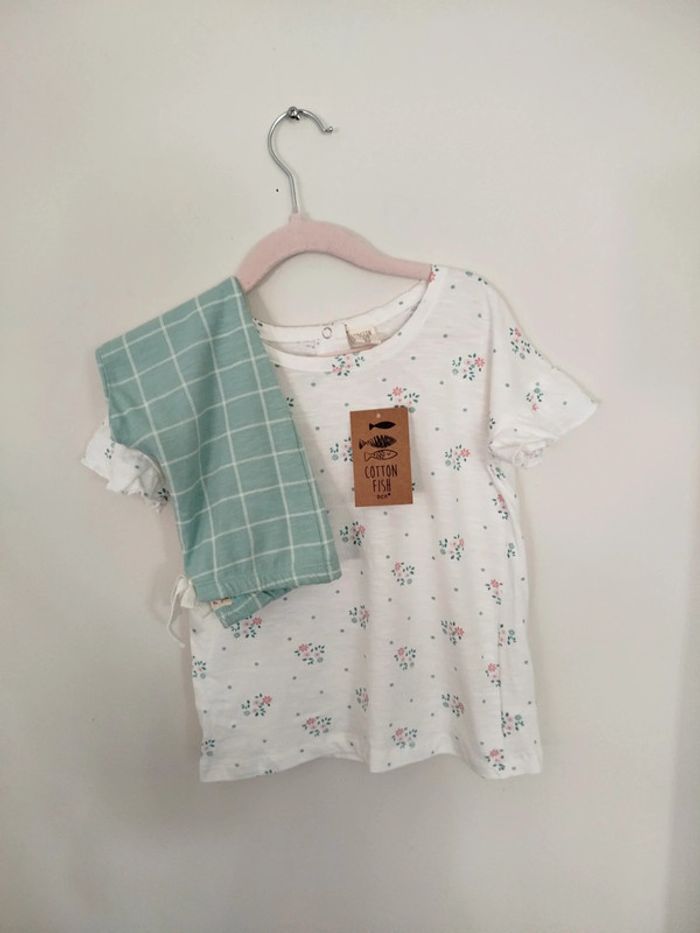 Ensemble 2 pièces Pyjama ou détente Cotton fish 36 mois Neuf