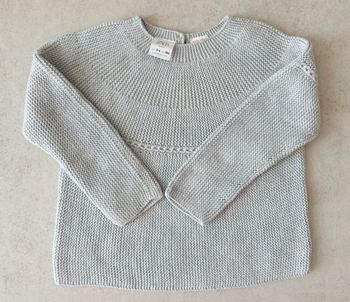 Pull Zara 3/4 ans gris