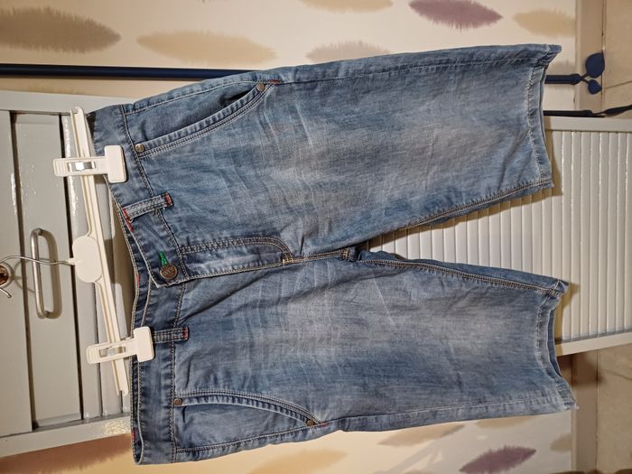 bermuda en jeans et débardeur femmes Taille 44 - photo numéro 2