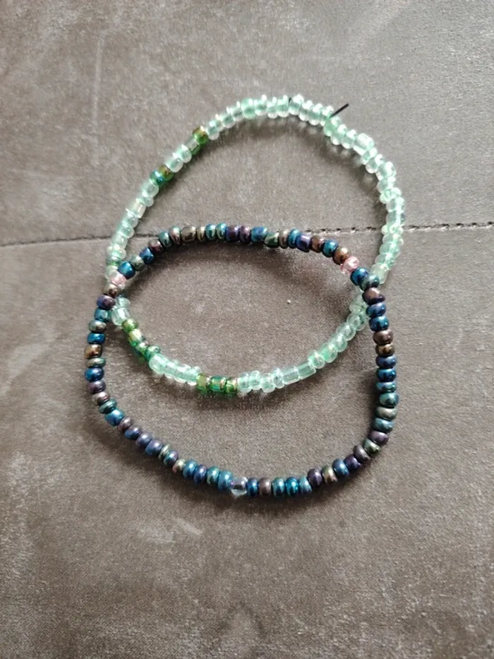 Duo de bracelet perles - photo numéro 4