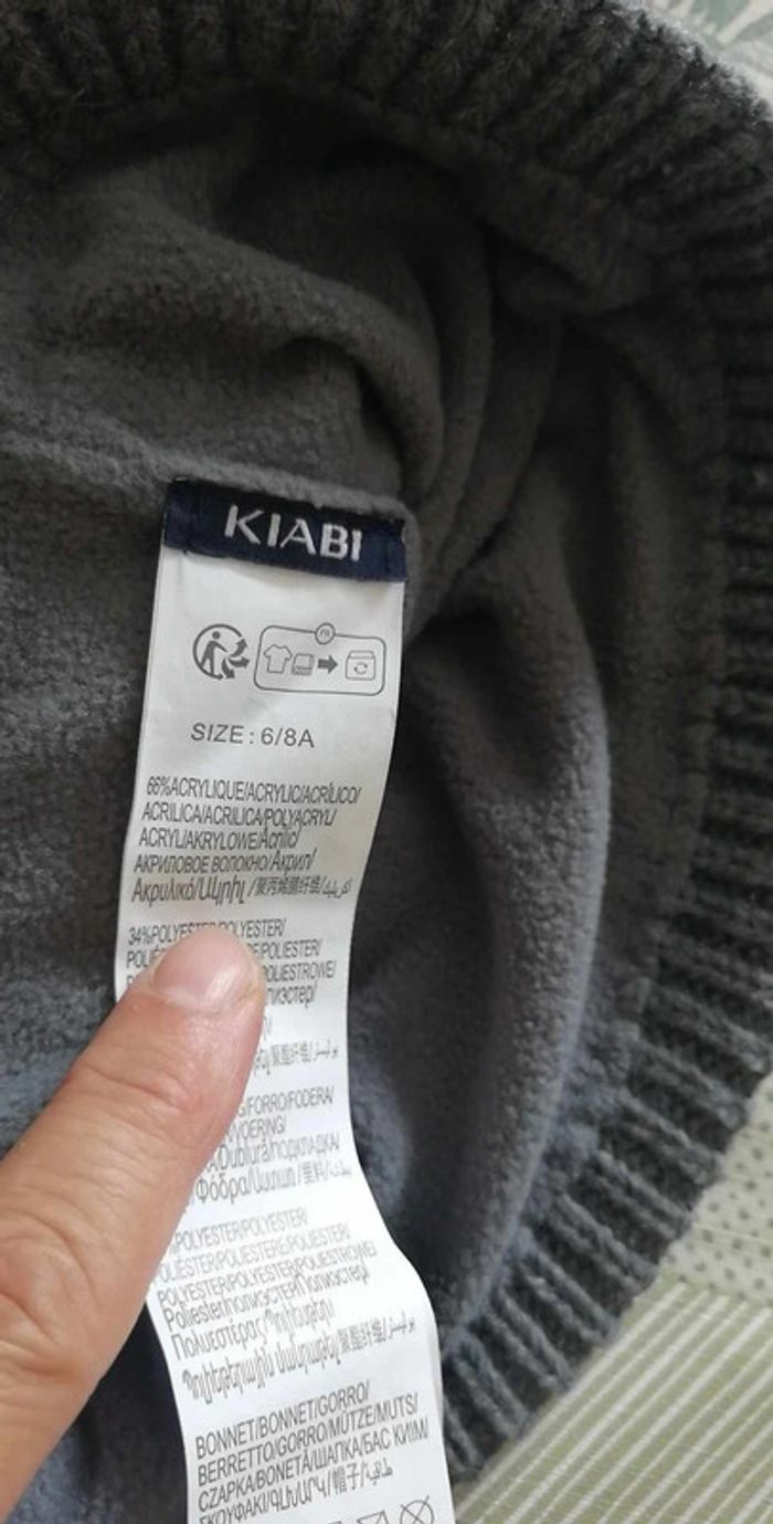 Ensemble Bonnet Gants Snood  Kiabi 3/6 ans - photo numéro 6