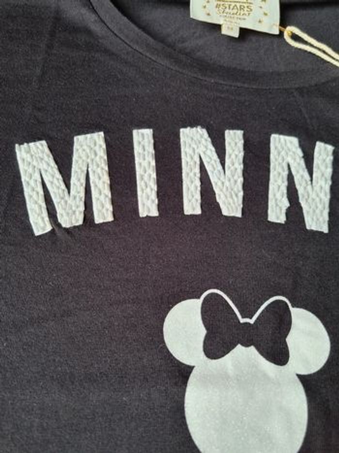 T-shirt oversize Minnie avec noeud Stars studio Disney - photo numéro 6