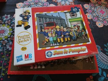 Puzzle sam le pompier 60 pièces
