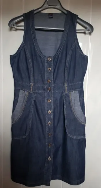 Robe en jean bleu m&S mode