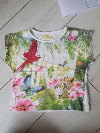 T-shirt mc 3 ans fille