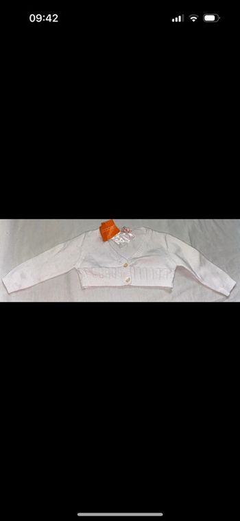 gilet Gocco neuf avec étiquette 9 mois