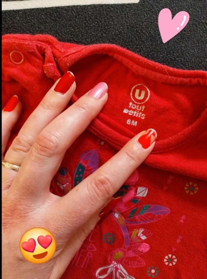 Haut ML T6M rouge - photo numéro 6