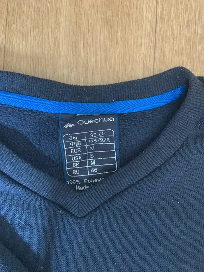 Sweat bleu marine - photo numéro 3