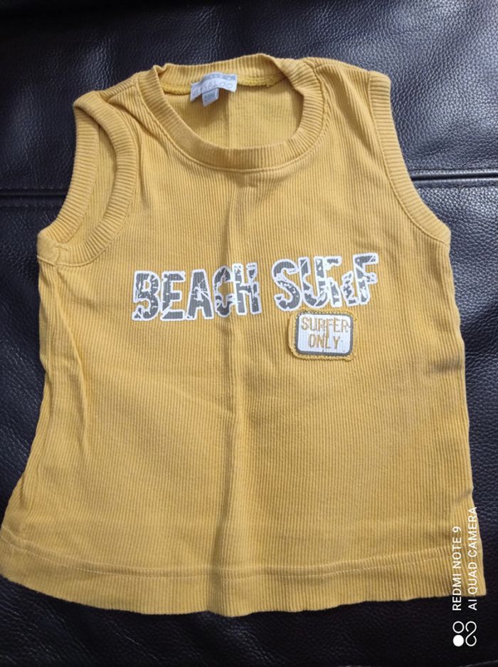 Débardeurs été garçon, Kimbaloo, taille 2 ans - photo numéro 2