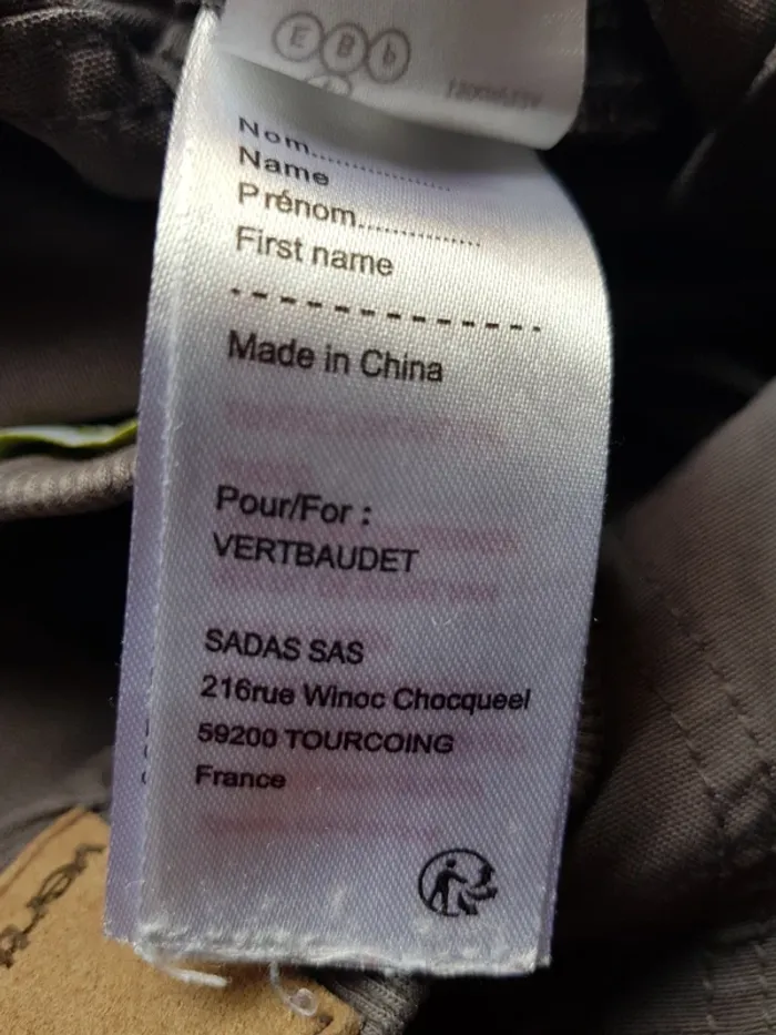 Pantalon toile gris foncé Verbaudet, - photo numéro 10