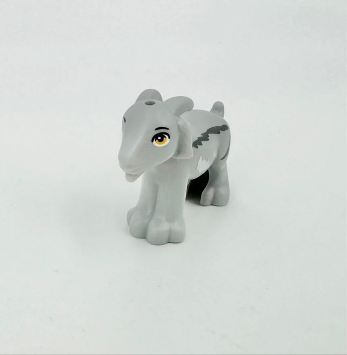Lego Animaux Friends : chèvre grise taches blanches - NEUF