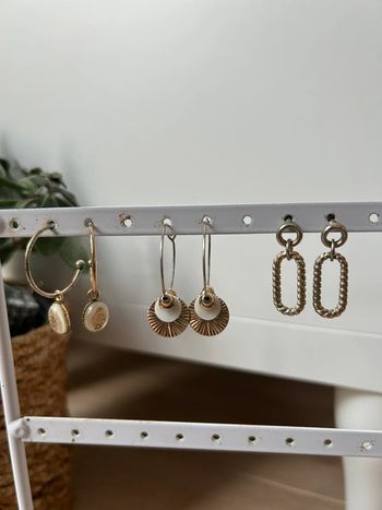 Lot de 3 paires de boucles d’oreilles