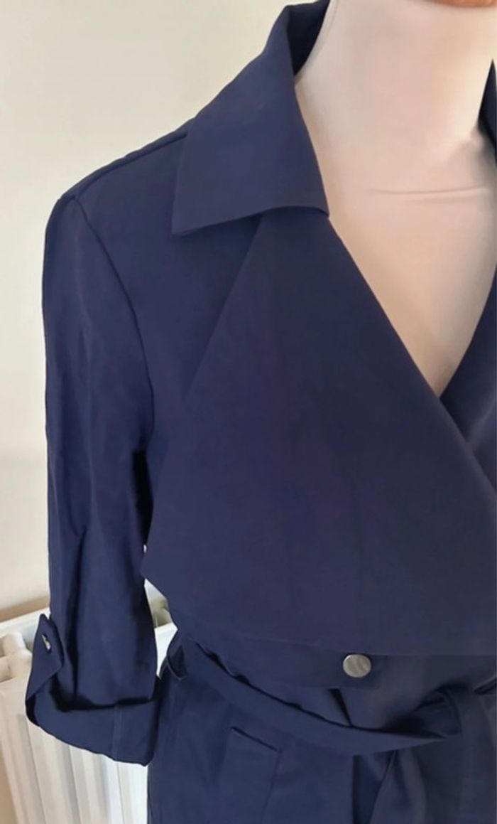 Trench léger, bleu marine, Etam - photo numéro 2