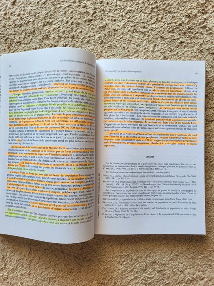 Livre Géographie de la population de Daniel Noin - ouvrage universitaire - photo numéro 9