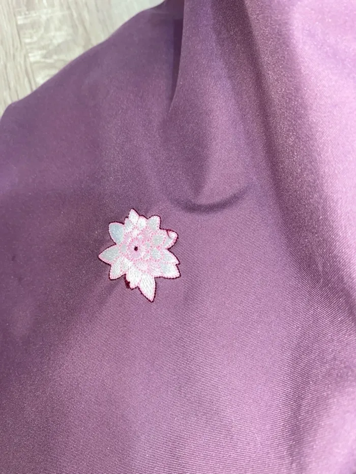 Anorak parka rembourré mauve Décathlon taille 12 ans - n83m - photo numéro 5